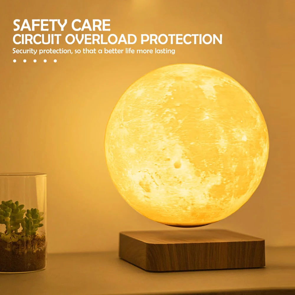 Lunora Levita™ – Levitating Moon Lamp 360° Rotation Magnetic Floating Moon