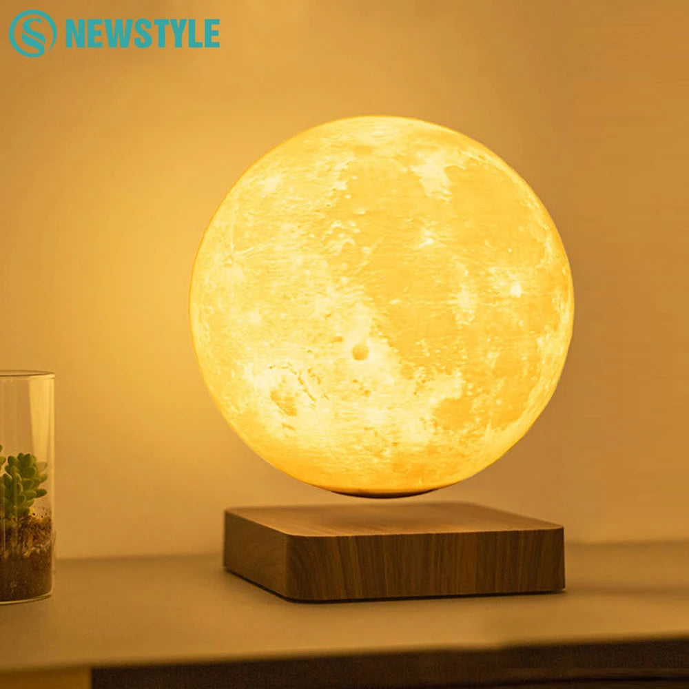 Lunora Levita™ – Levitating Moon Lamp 360° Rotation Magnetic Floating Moon