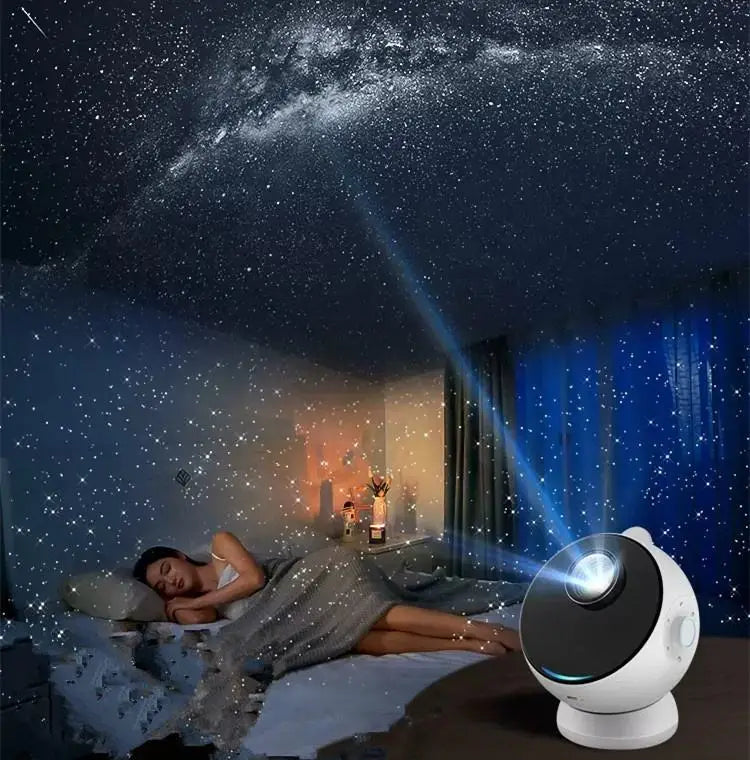 AURAVA™ SkyMuse Projector Quality 3D Visual Wireless Galaxy Star Projector